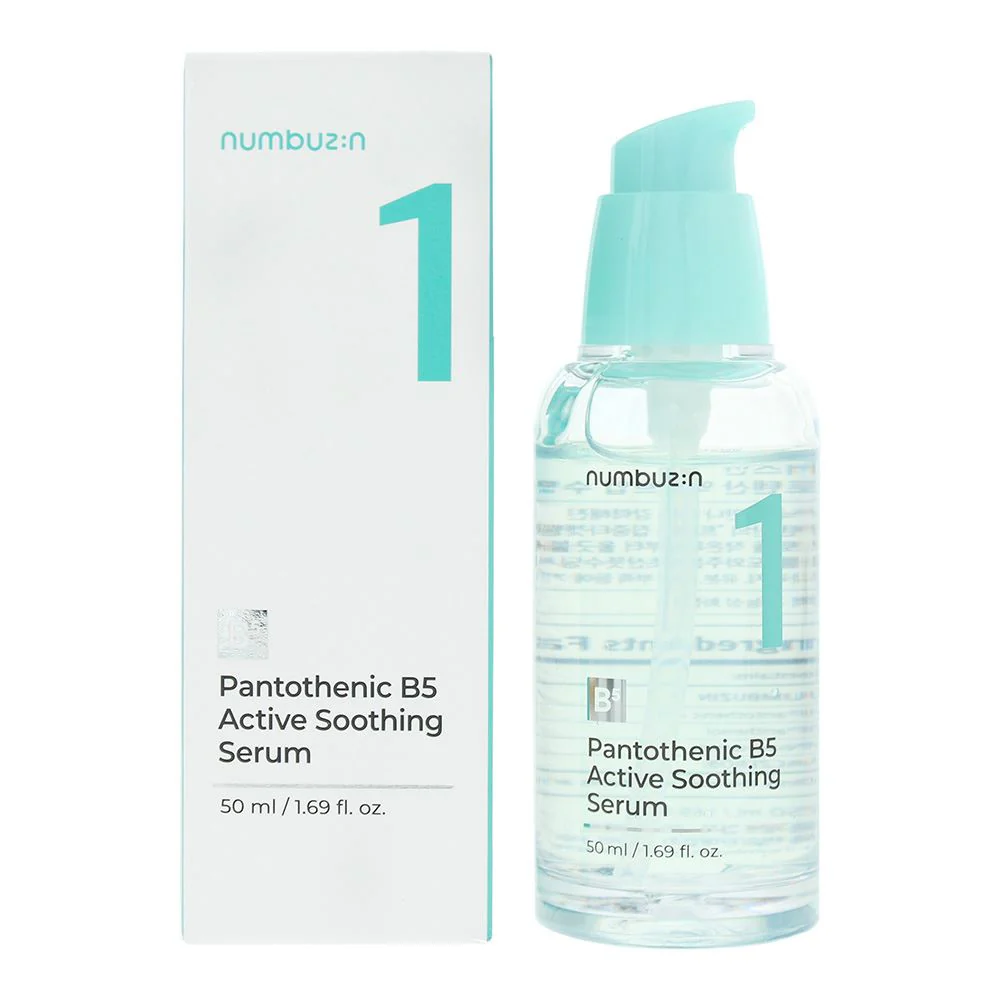 Numbuzin No.1 Pantothenic B5 Active Soothing Serum 50ml For Women