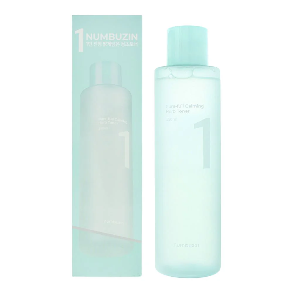 Numbuzin No.1 Pure-Full Calming Herb Toner 300ml For Women