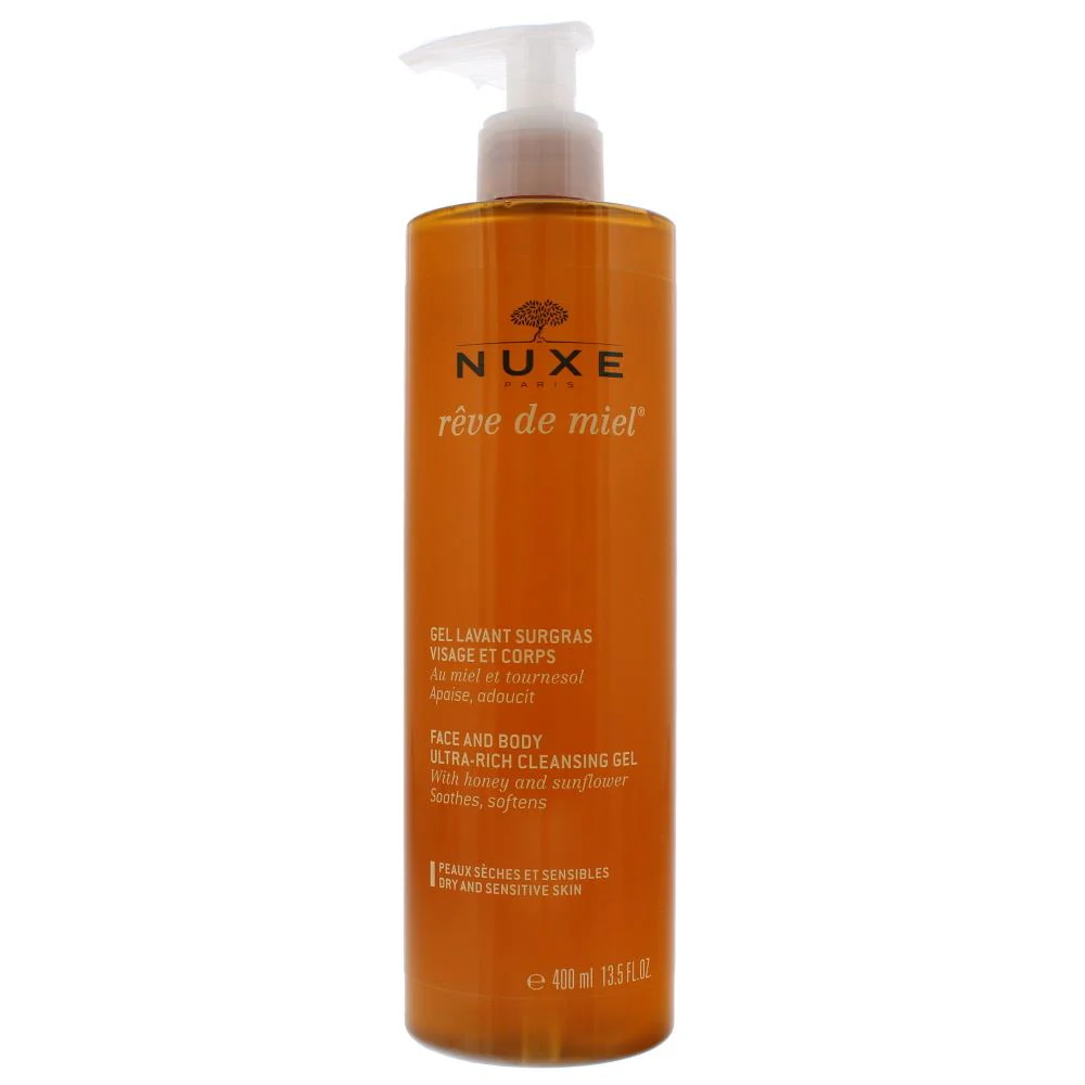 Nuxe Reve De Miel Face & Body Ultra-Rich Cleansing Gel 400ml Women