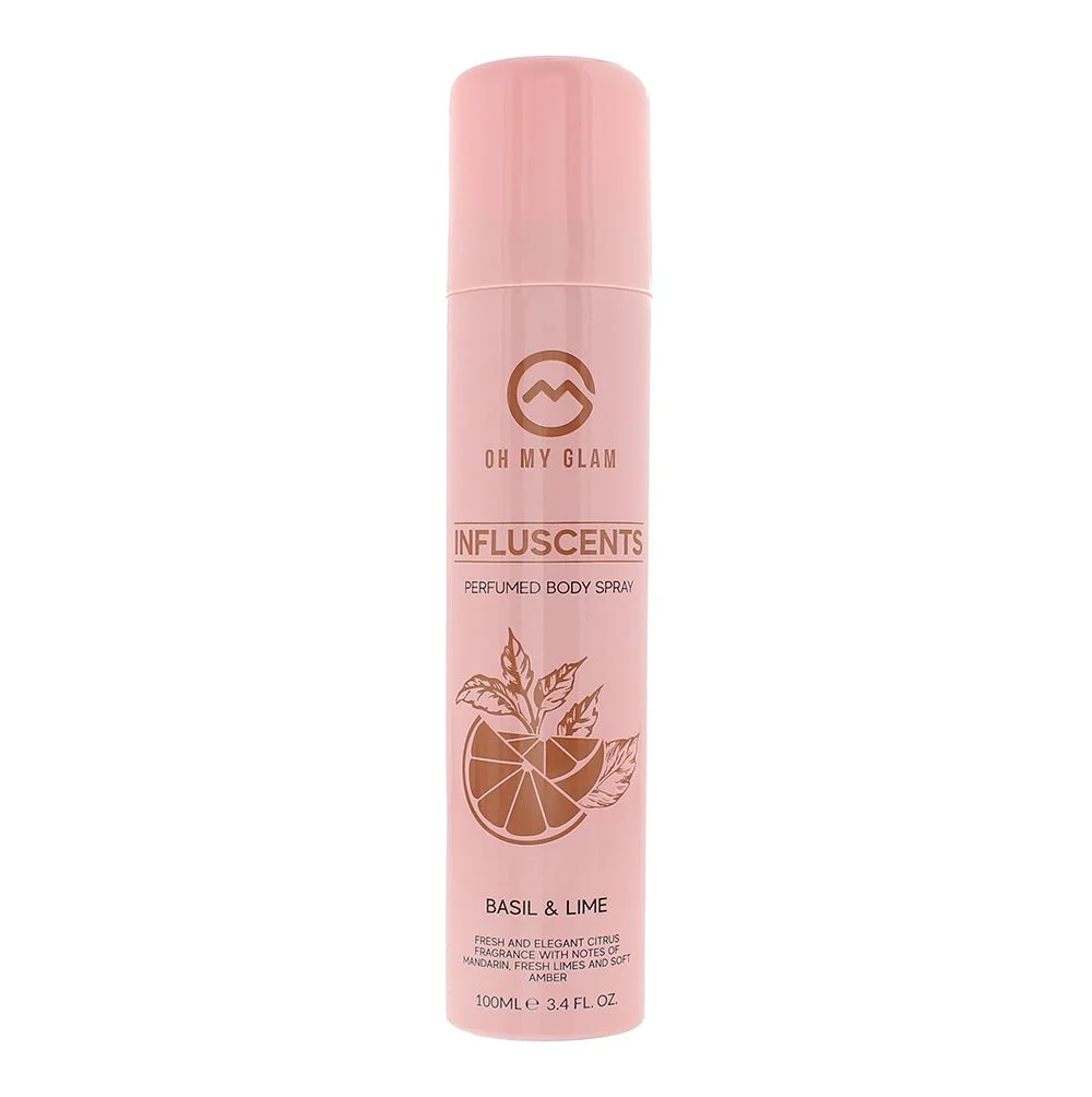 Oh My Glam Influscent BasilLime Body Spray 100ml For Women