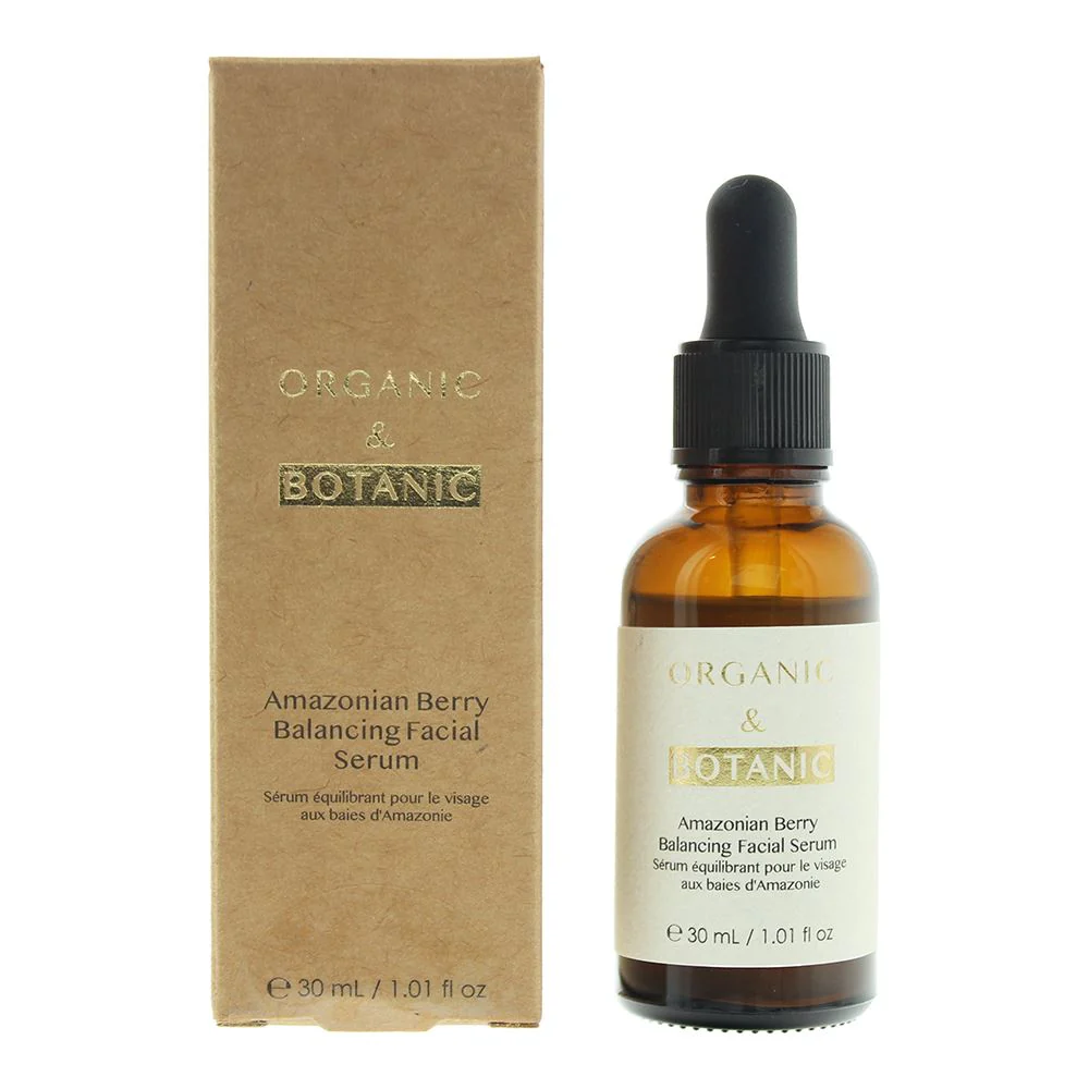 Organic Botanic Amazonian Berry Balancing Facial Serum 30ml For Women