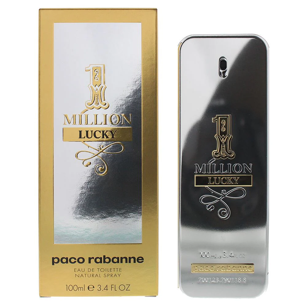Paco Rabanne 1 Million Lucky Eau de Toilette 100ml Men Spray