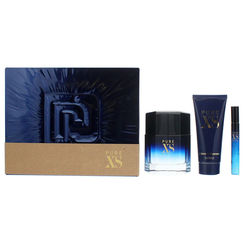 Paco Rabanne Pure Xs 3 Piece Gift Set Gift Set Men
