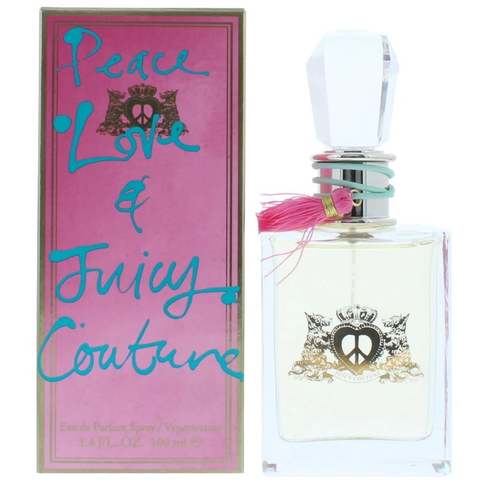 Peace Love & Juicy Couture Eau de Parfum 100ml Women Spray
