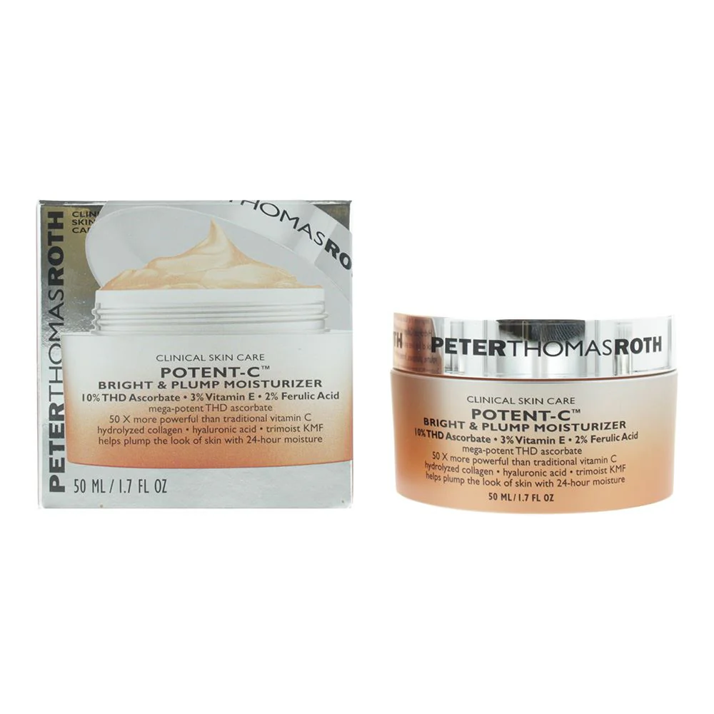 Peter Thomas Roth Potent-C Bright Plump Moisturiser 50ml Women