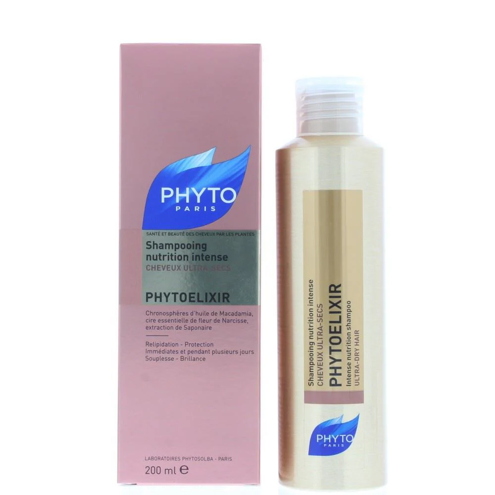 Phyto Phytoelixir Intense Nutrition Shampoo 200ml Women - Image 2