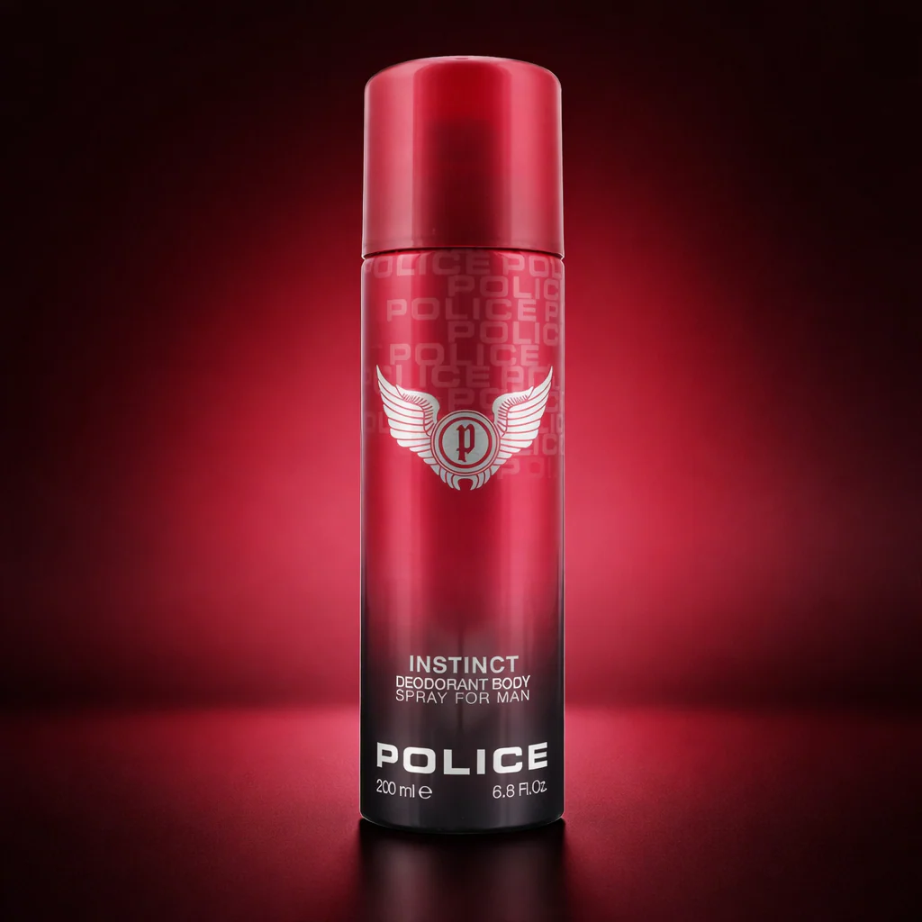 Police Instinct Deodorant Body Spray for Men - Pack of 3 - Image 2