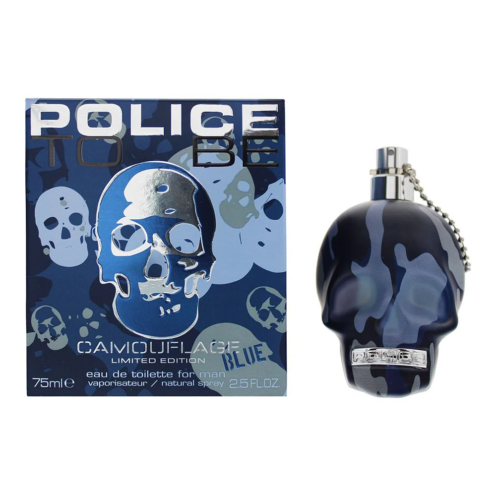 Police To Be Camouflage Blue Eau de Toilette 75ml Men Spray