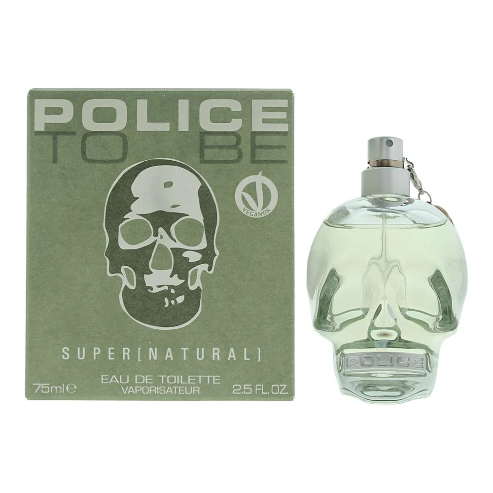 Police To Be Super Natural Eau De Toilette 75ml Unisex Spray