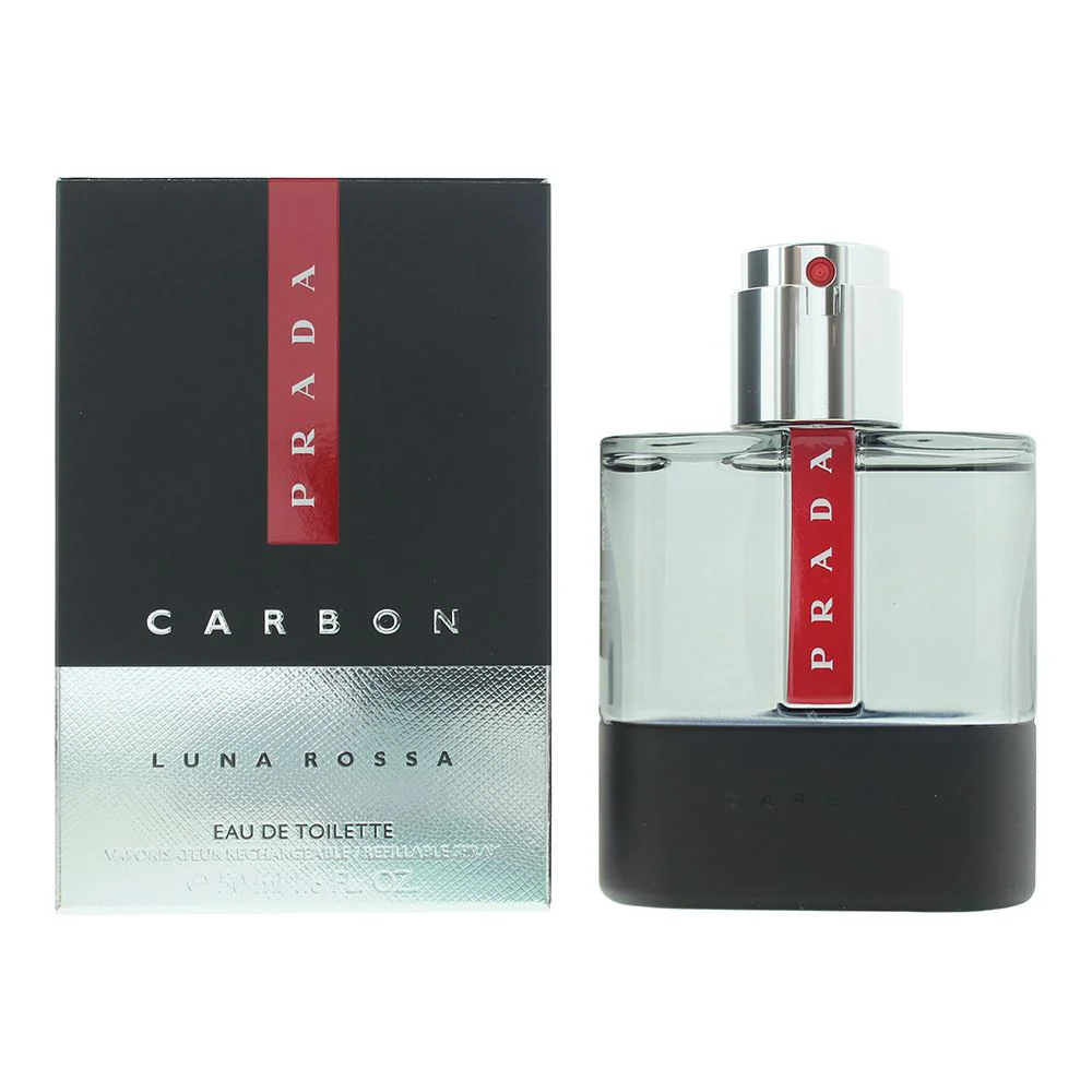 Prada Carbon Luna Rossa Eau de Toilette 50ml Men Spray