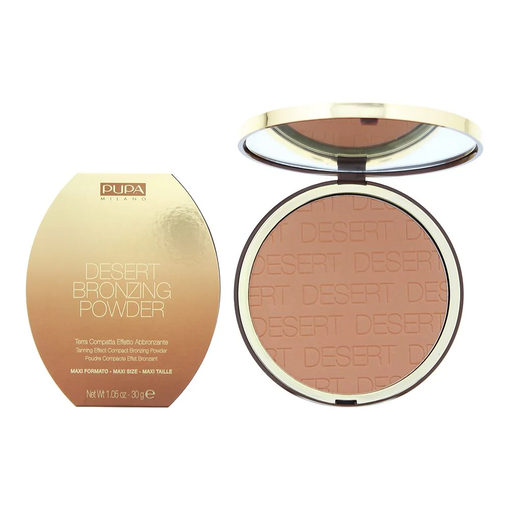 Pupa Desert Bronzing 006 Cocoa Matt Powder 30g Maxi Size For Women