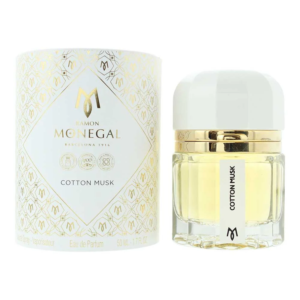 Ramon Monegal Cotton Musk Eau De Parfum 50ml For Women
