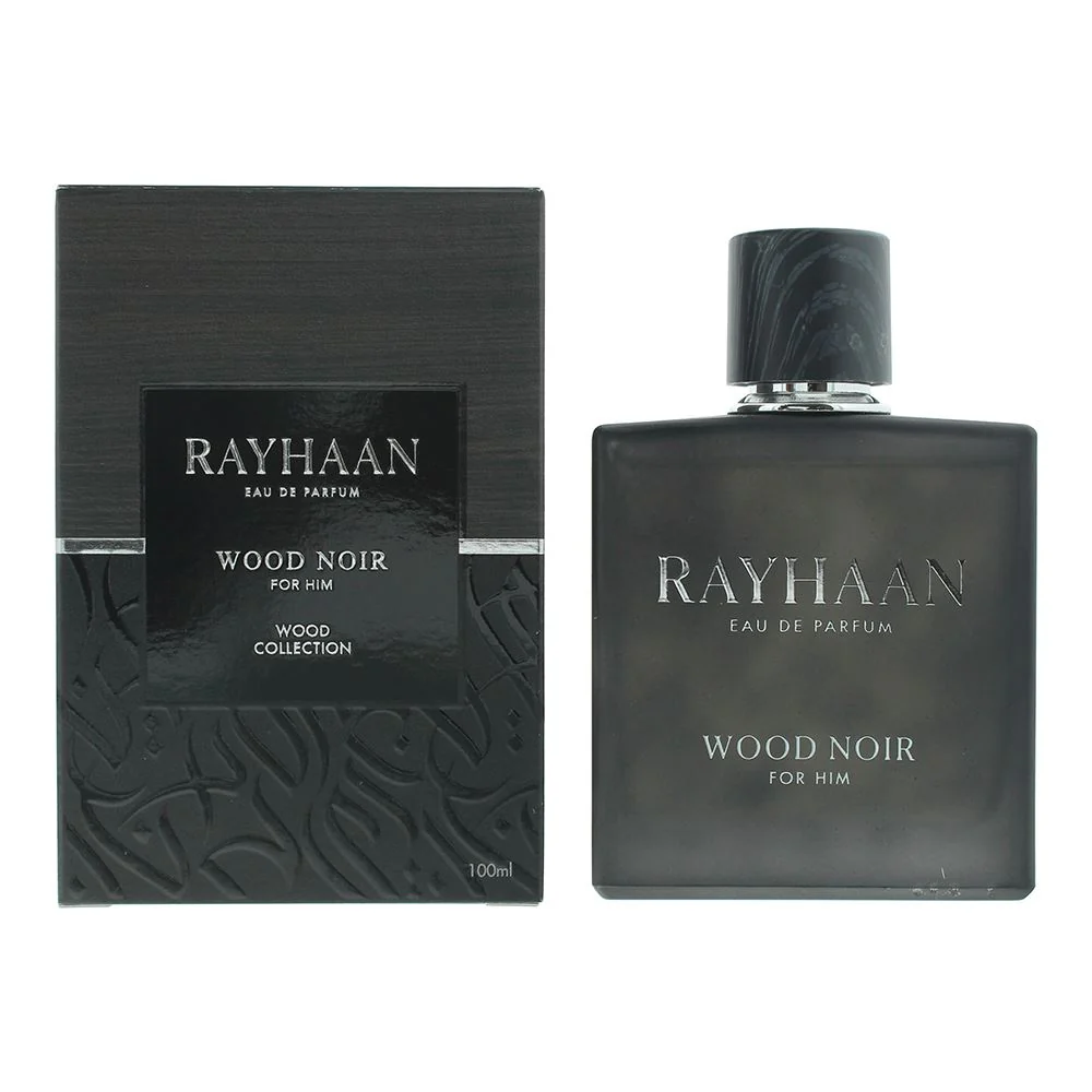 Rayhaan Wood Noir Eau de Parfum 100ml Men Spray