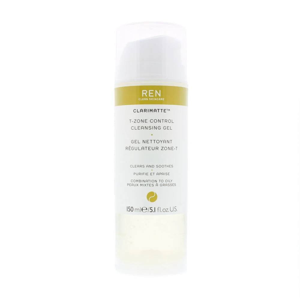 Ren Clarimatte T-Zone Control Combination To Oily Skin Cleansing Gel 150ml Women