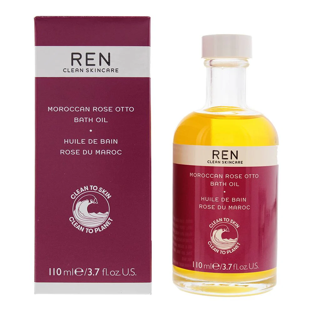 Ren Clean Skincare Moroccan Rose Otto Bath Oil 110ml Women