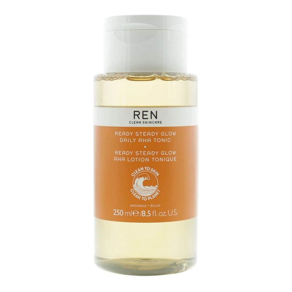 Ren Clean Skincare Ready Steady Glow Daily AHA Tonic 250ml