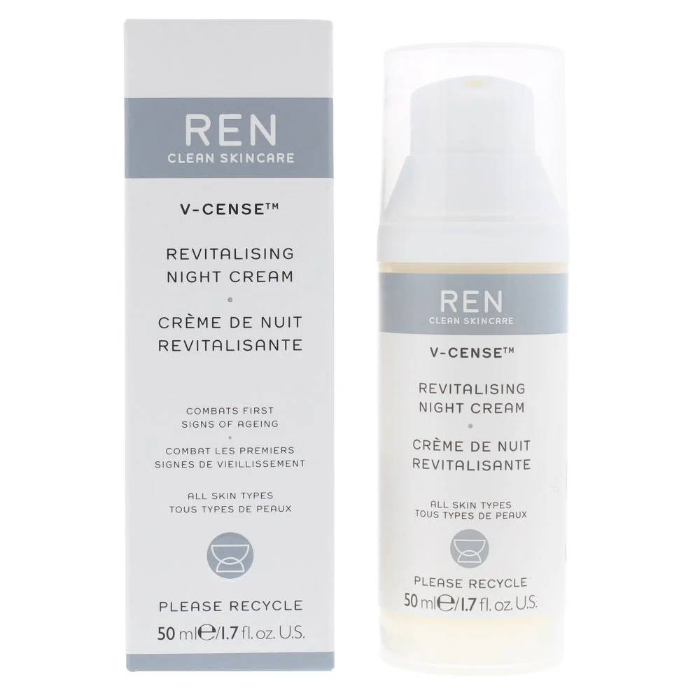 Ren V-Cense Revitalising Night Cream 50ml Women