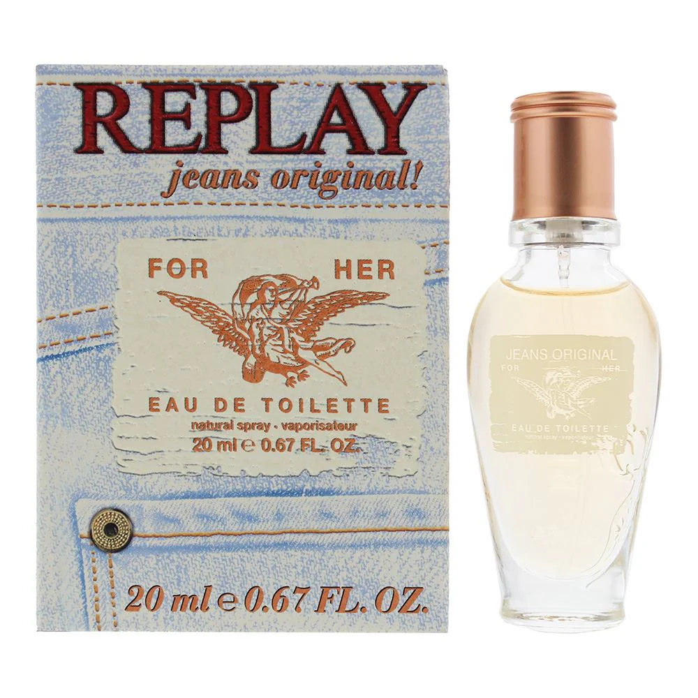 Replay Jeans Original For Her Eau de Toilette 20ml Women Spray