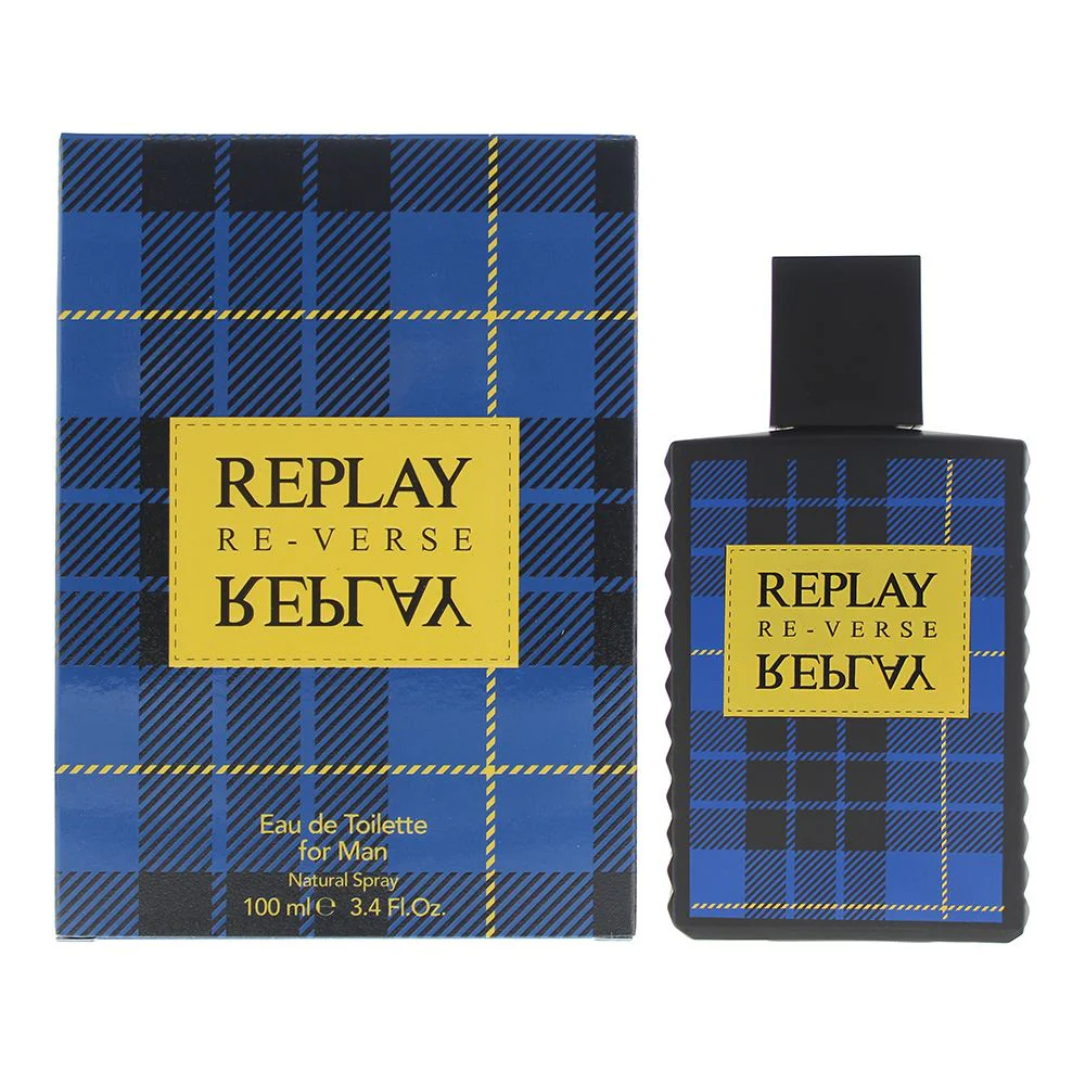 Replay Signature Reverse For Man Eau de Toilette 100ml Men Spray