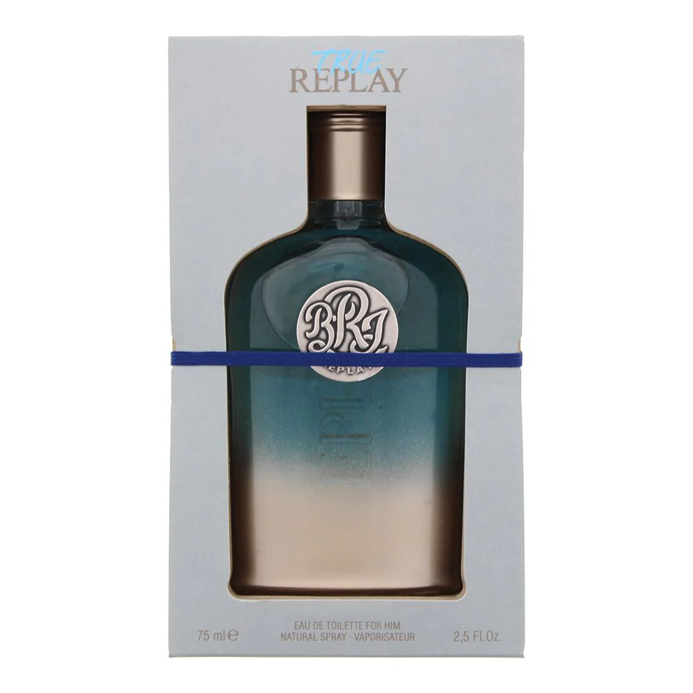 Replay True For Him Eau de Toilette 75ml Spray