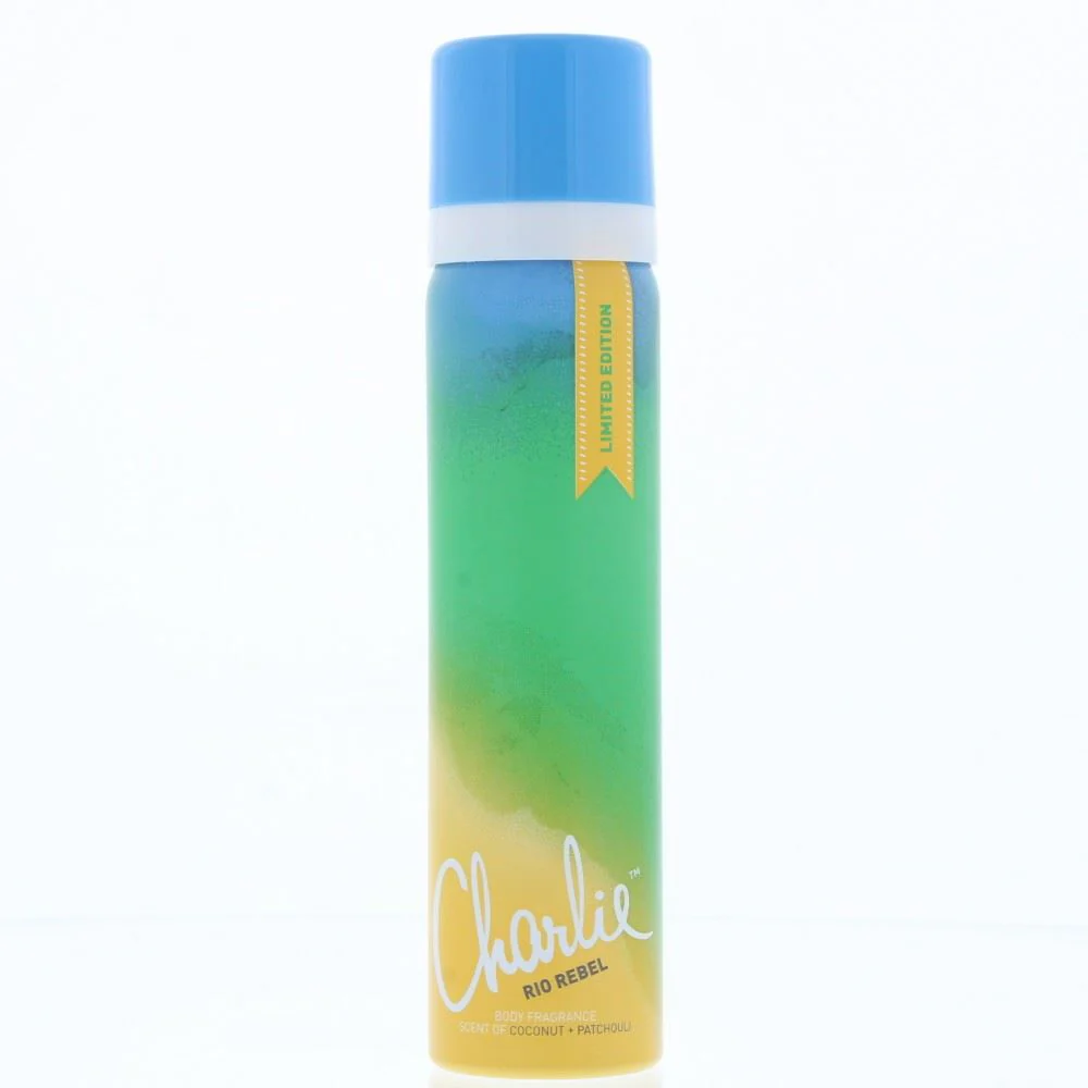 Revlon Charlie Rio Rebel Body Spray 75ml Women