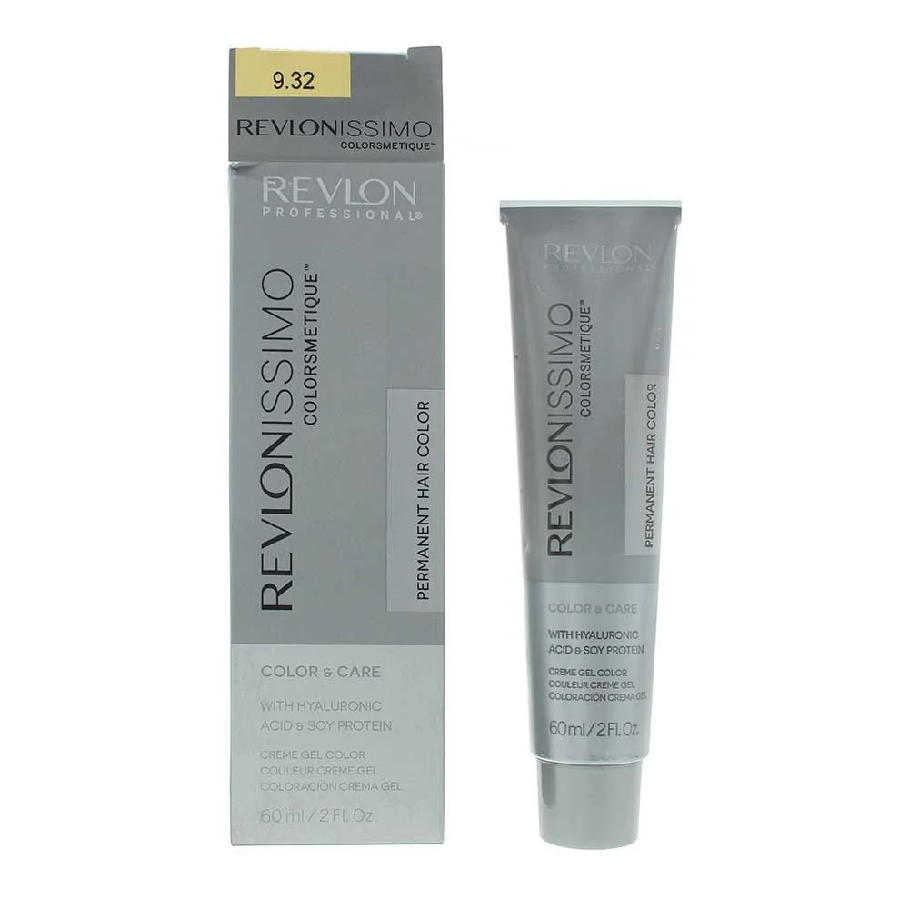 Revlon Revlonissimo Colorsmetique 9.32 Very Light Golden Pearl Blonde Hair Colou For Women