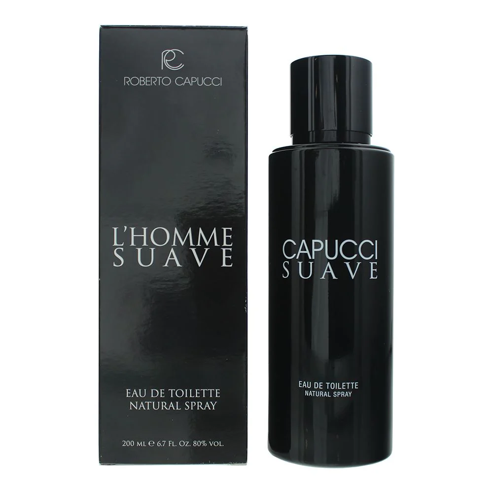 Roberto Capucci L'homme Suave EDT 200ml Spray For Men Him Brand NEW
