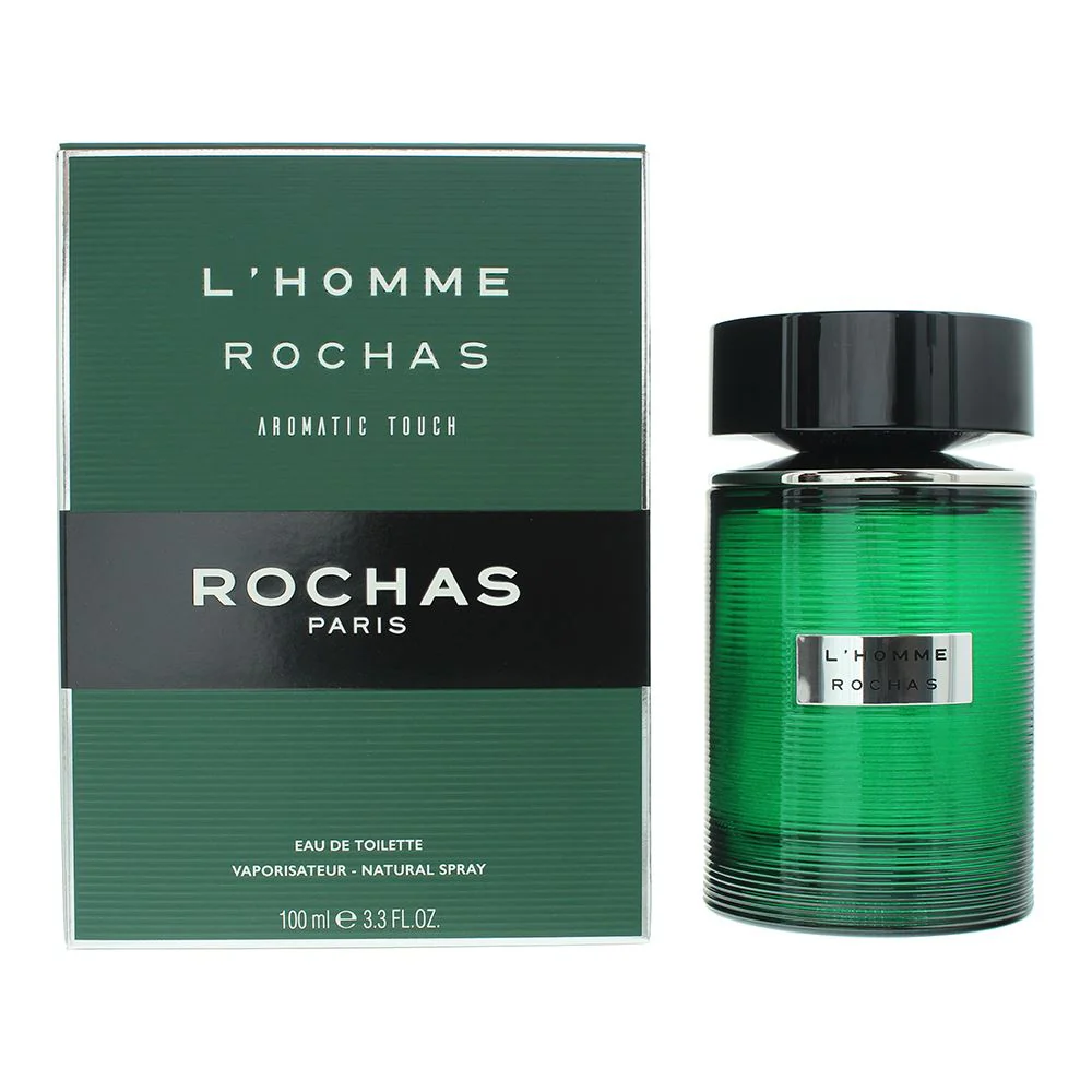 Rochas L'homme Aromatic Touch Eau De Toilette 100ml Men Spray