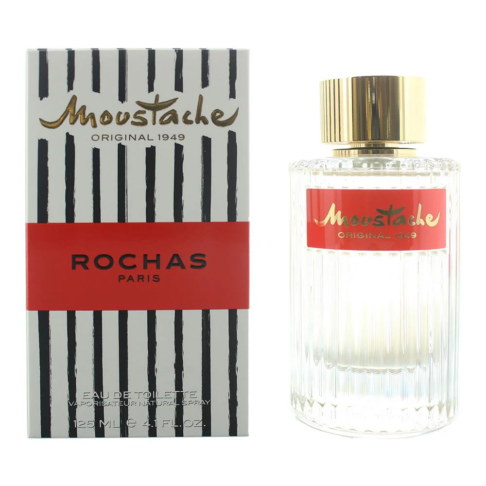 Rochas Moustache Eau de Toilette 125ml Men Spray