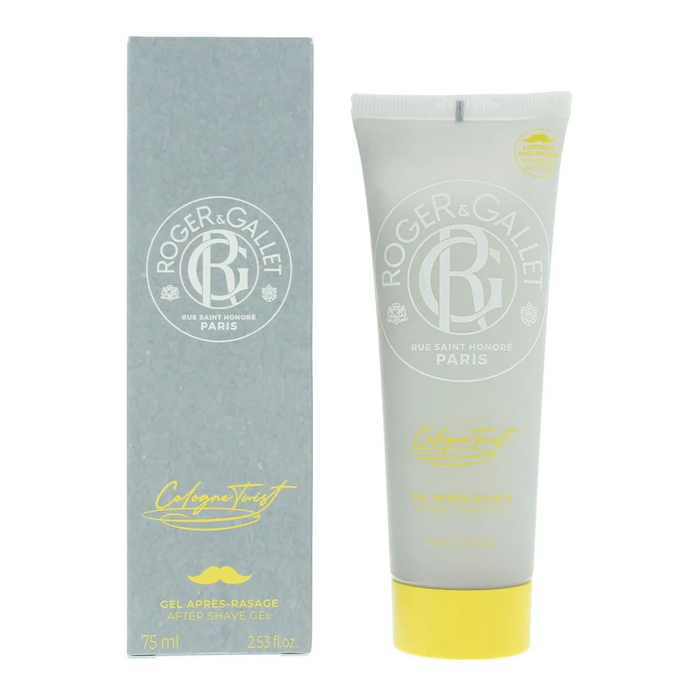 Roger Gallet Cologne Twist Aftershave Gel 75ml for Men