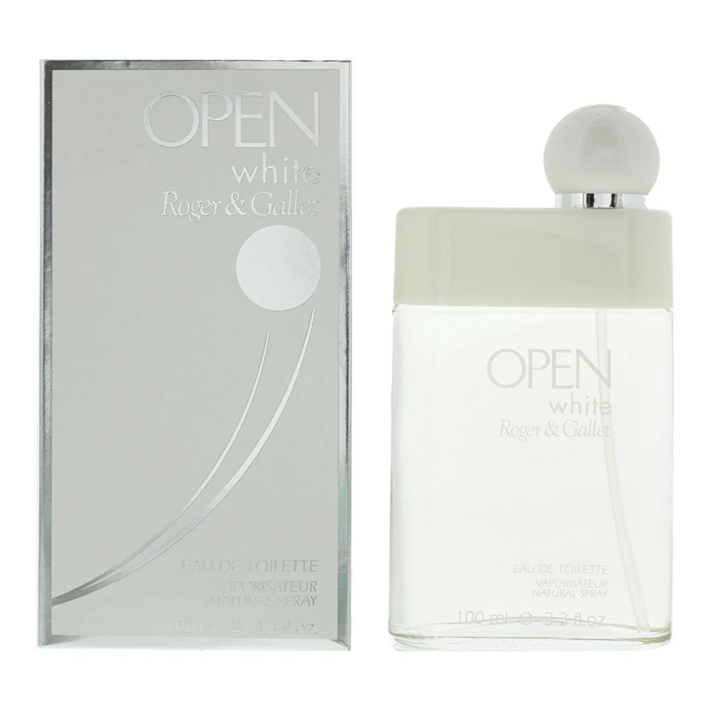 Roger Gallet Open White Eau de Toilette 100ml Men Spray