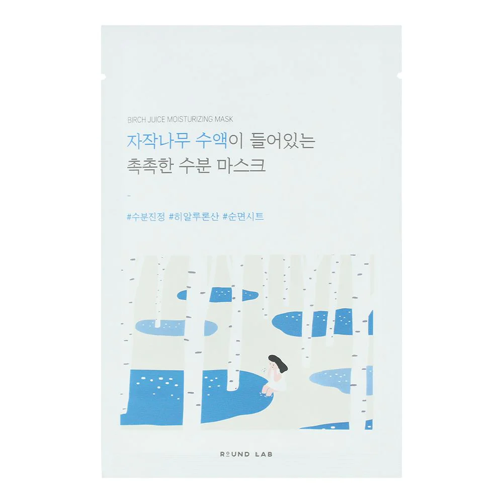 Round Lab Birch Juice Moisturising Sheet Mask 25ml For Women