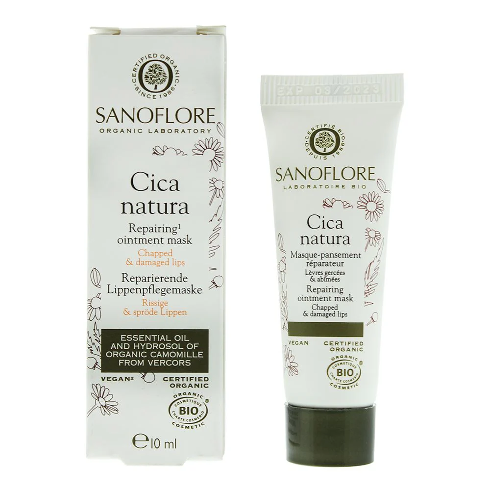 Sanoflore Cica Natura Repairing Mask 10ml For Women