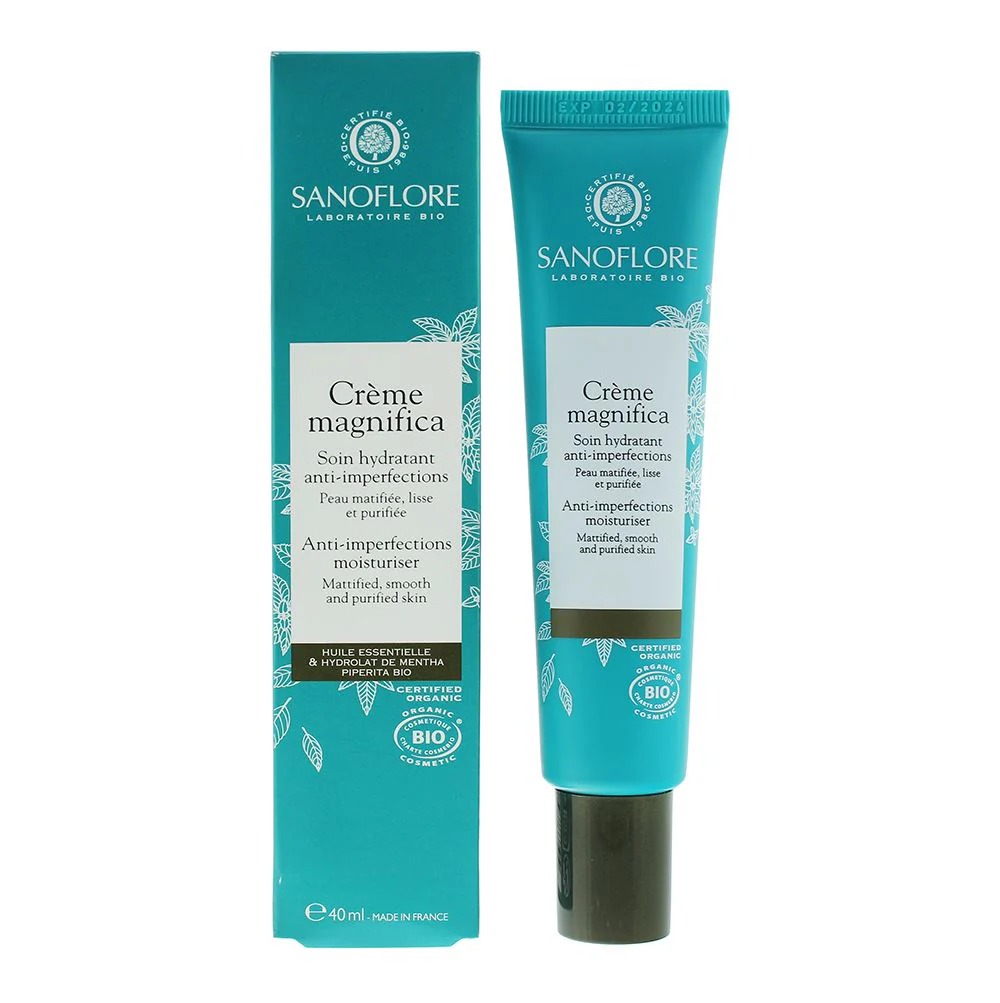 Sanoflore Creme Magnifica Anti Imperfection Moisturiser 40ml For Women