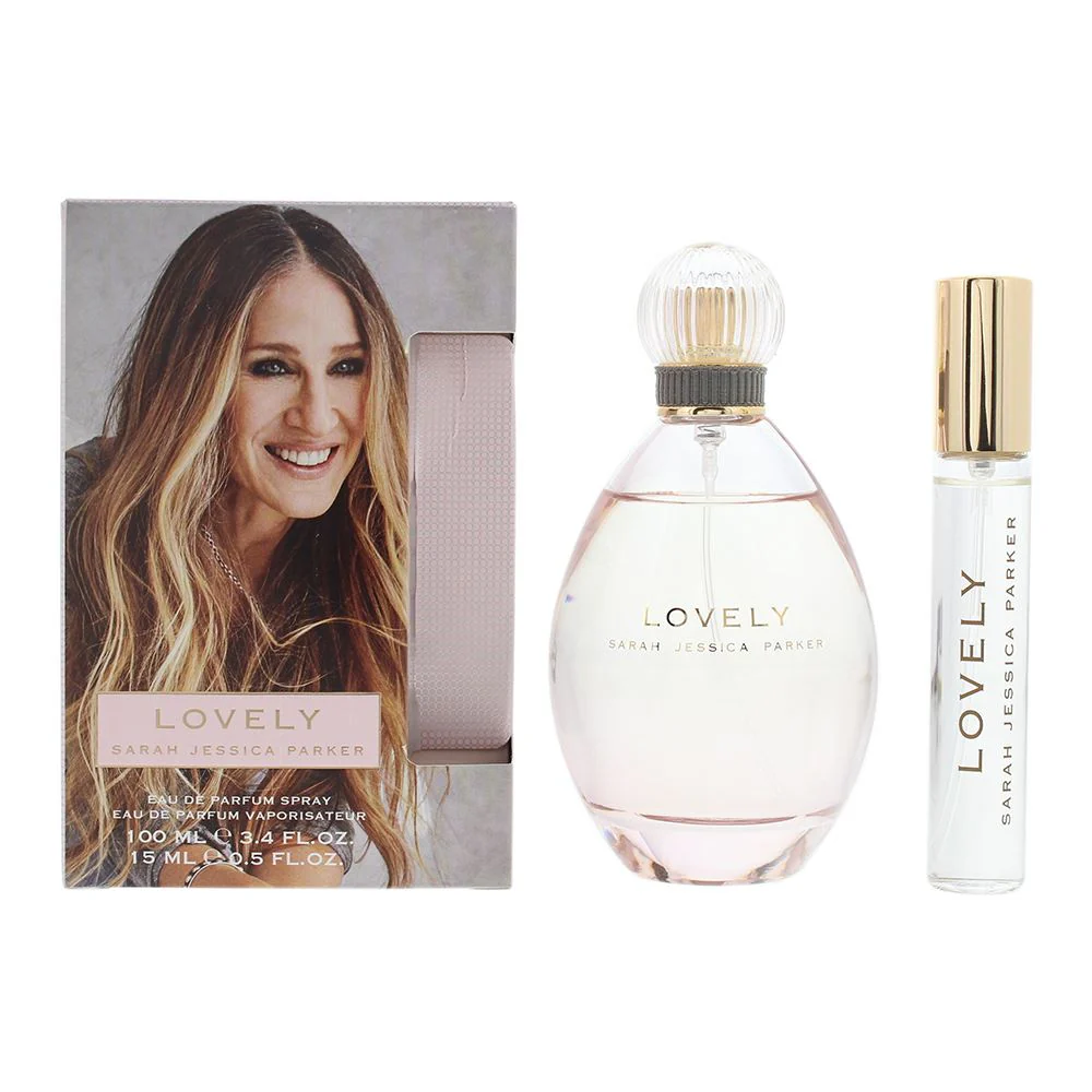 Sarah Jessica Parker Lovely 2 Piece Gift Set: EDP 100ml - EDP 15ml For Women