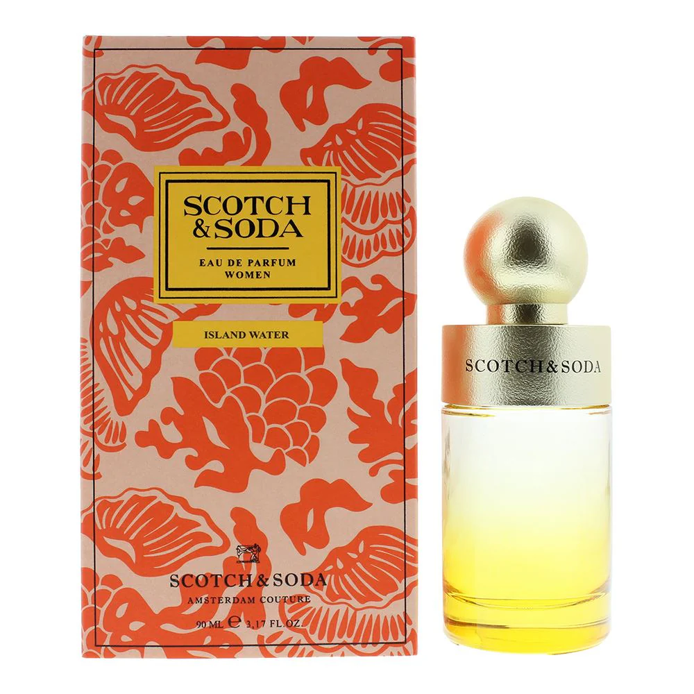 Scotch Soda Island Water Women Eau de Parfum 90ml Womens Spray