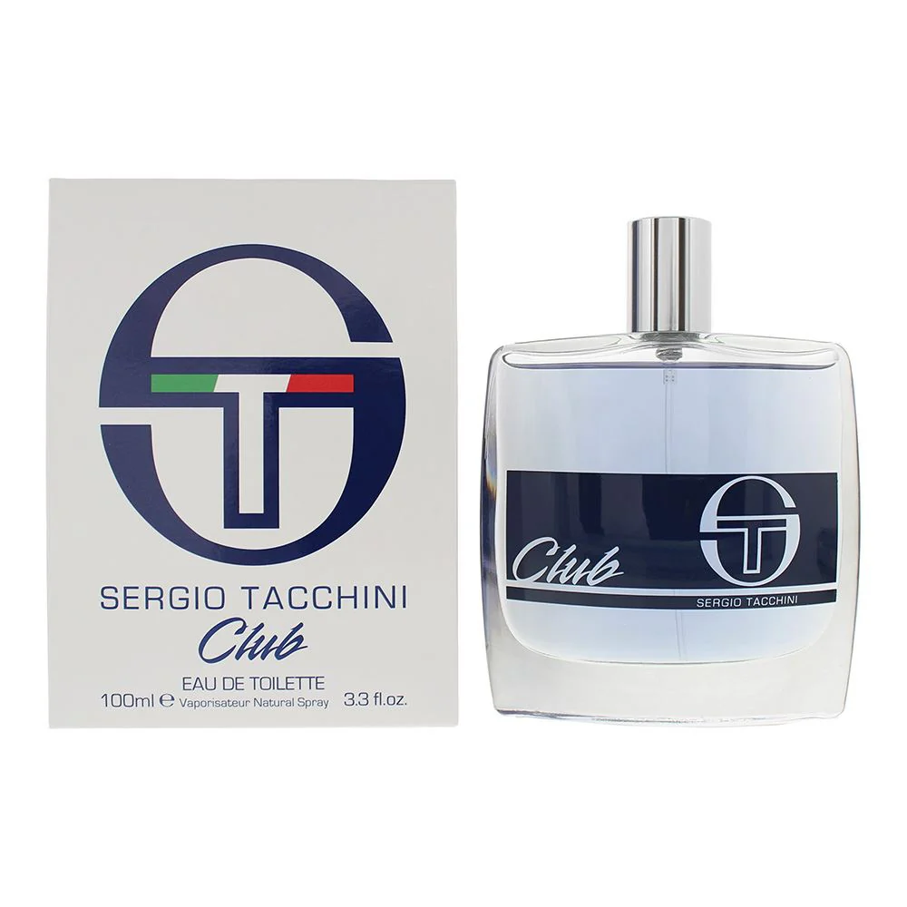 Sergio Tacchini Club Eau de Toilette 100ml Men Spray