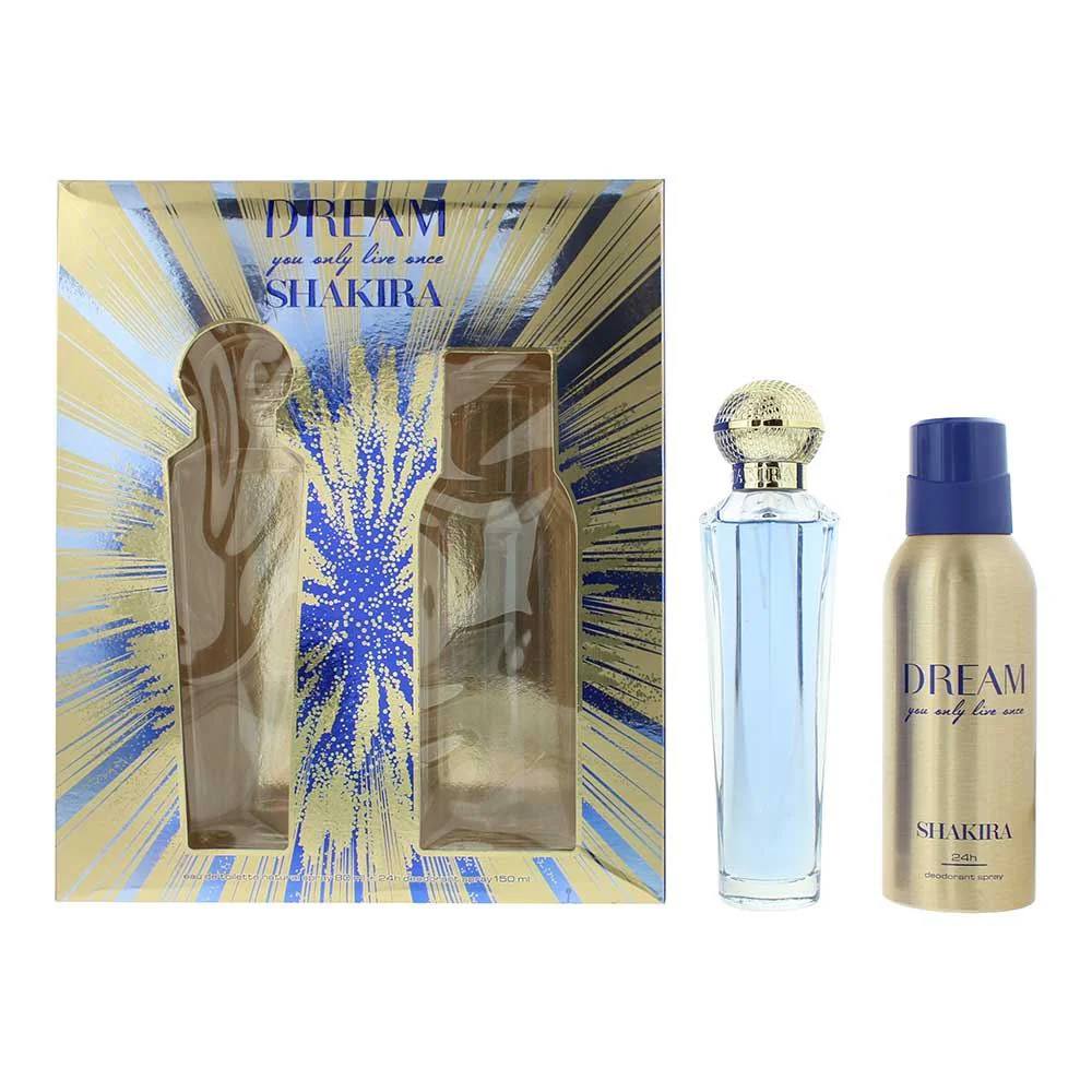 Shakira Dream You Only Live Once 2 Piece Gift Set For Women