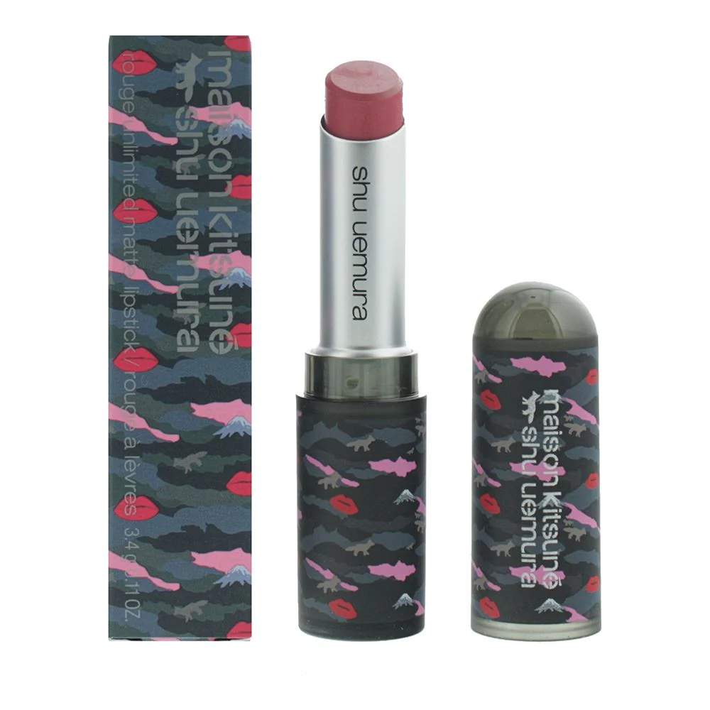 Shu Uemura Rouge Unlimited M PK 383 Matte Lip Stick 3.4g