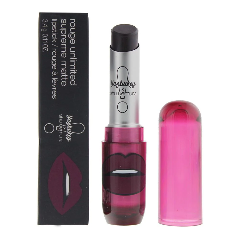 Shu Uemura Unlimited Supreme Matte Yazbukey Grape Jam Lipstick 3.4g For Women