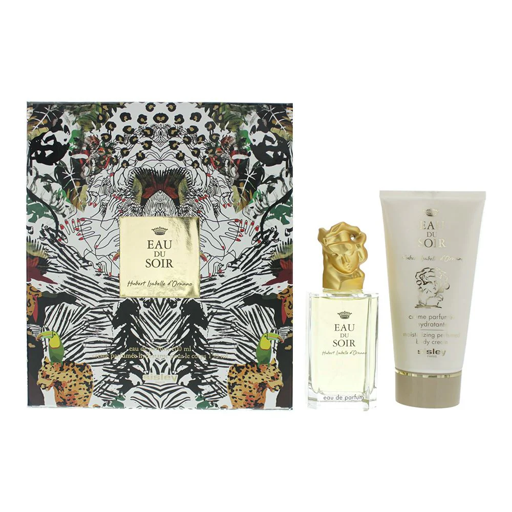 Sisley Eau Du Soir 2 Piece Gift Set: Eau de Parfum 100ml - Body Cream 150ml