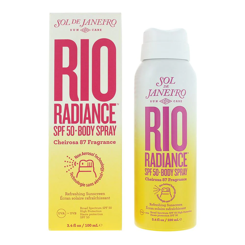 Sol De Janeiro Rio Radiance Spf 50 Body Spray 100Ml for Unisex