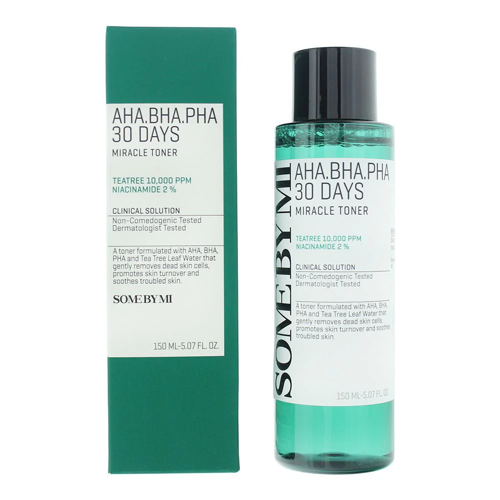 Some By Mi 30 Days AHA, BHA, PHA Miracle Toner 150ml For Women
