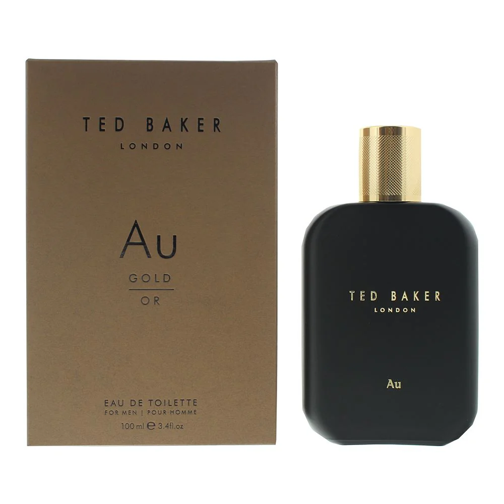 Ted Baker Tonics Au Gold Eau De Toilette 100ml Men Spray