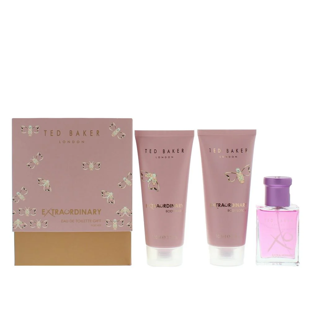 Ted Baker Xo Extraordinary 3 Piece Women Gift Set