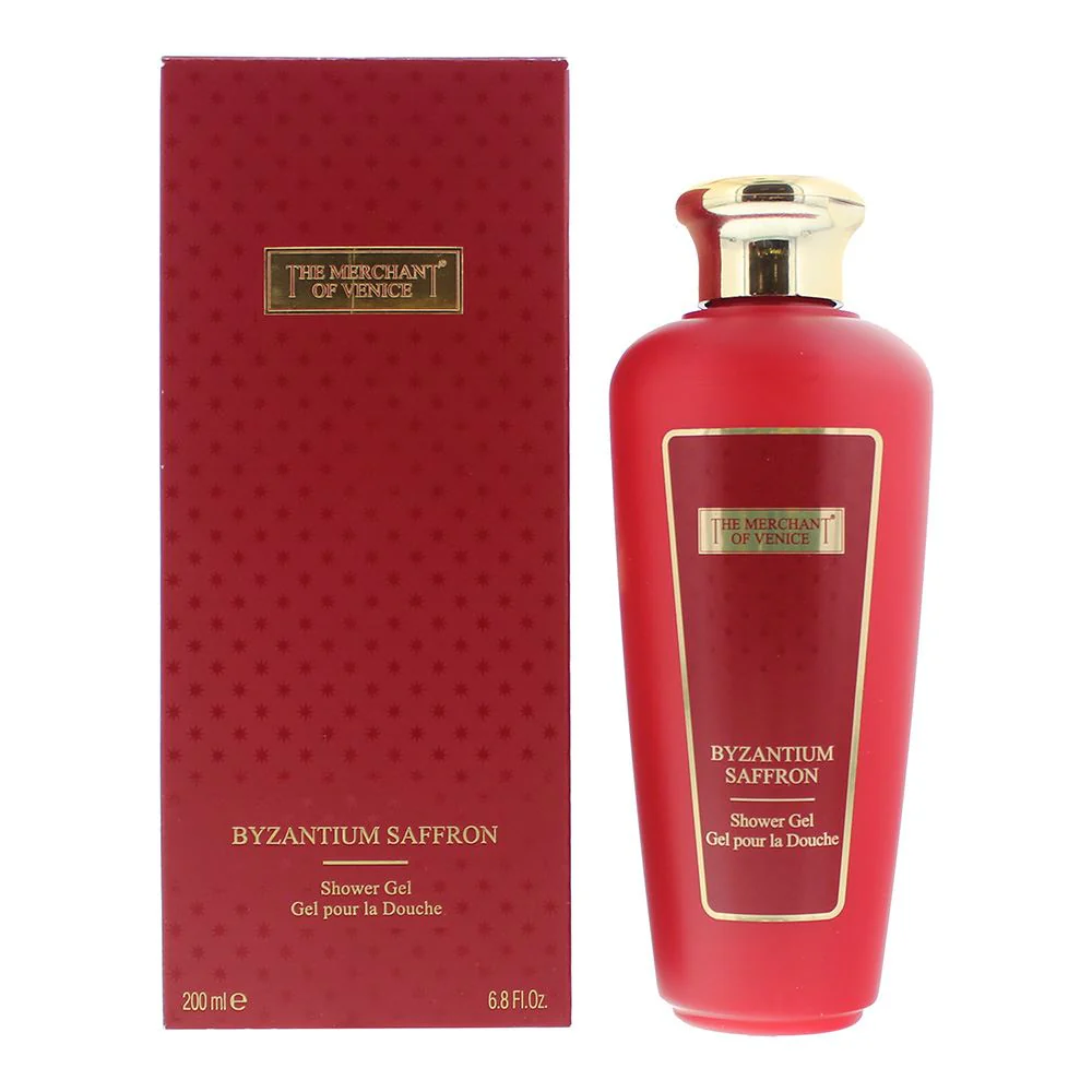 The Merchant Of Venice Byzantium Saffron Shower Gel 200ml