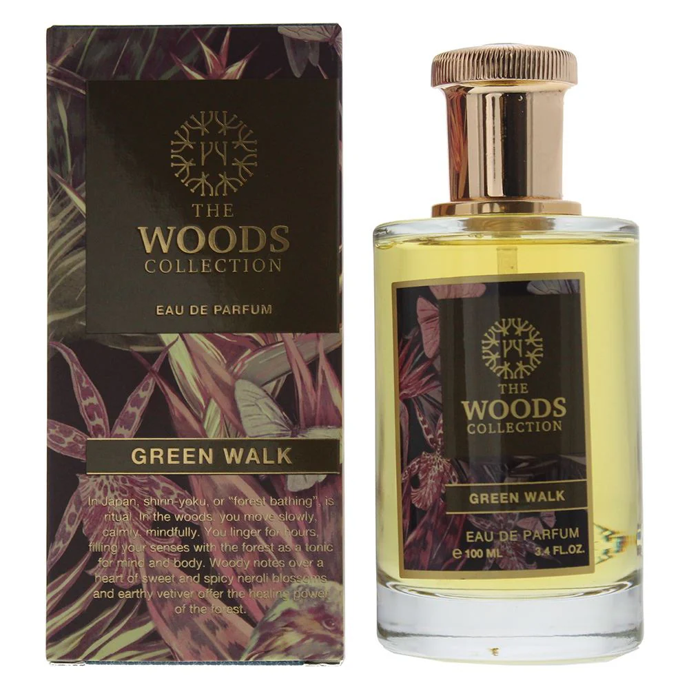 The Woods Collection Green Walk Eau de Parfum 100ml Unisex Spray