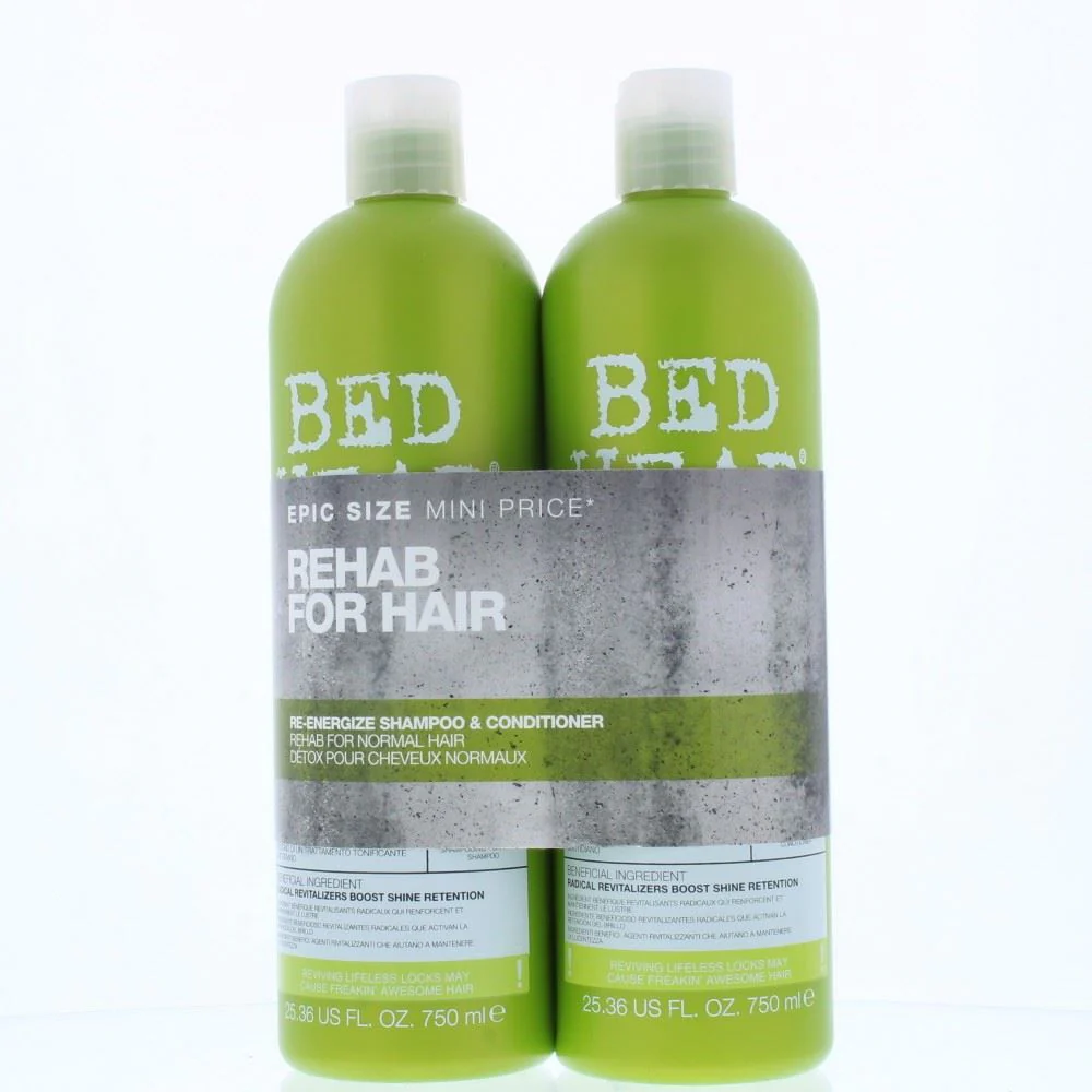 Tigi Bed Head Urban Antidotes Re-Energize Duo Pack Shampoo & Conditioner 750ml - Image 2