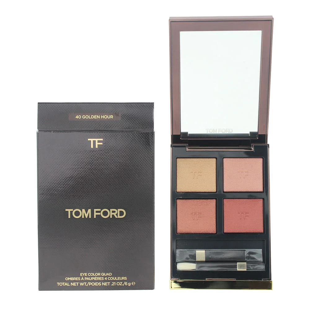 Tom Ford Eye Color Quad 40 golden Hour Eyeshadow Palette 6g For Women