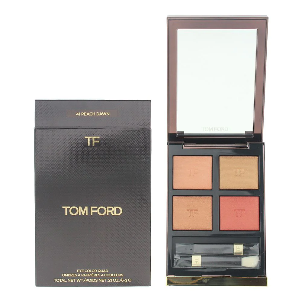 Tom Ford Eye Color Quad 41 Peach Dawn Eyeshadow Palette 6g For Women